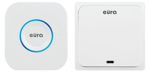 DZWONEK BEZPRZEWODOWY ''EURA'' WDP-82H2 ''CHILL-OUT''bezbateryjny