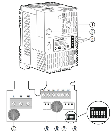 APS-612 - zasilacz buforowy