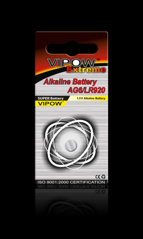Bateria VIPOW EXTREME AG6 1szt/blist.