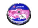 DVD+R VERBATIM 4,7GB 16X CAKE-10szt.