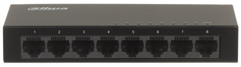 SWITCH PRZEMYSŁOWY PFS3008-8GT-V2 8-PORTOWY DAHUA