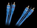 Kabel 2 x RCA - 2 x RCA + żyła 5m