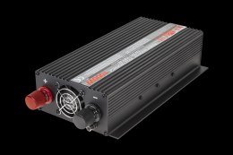 Przetwornica KEMOT 12V/230V 1000W (gn. typu F:niemieckie)