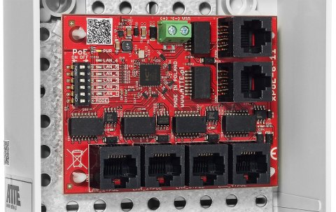 XPoE-6-11-S3 - switch PoE (extender) 5-port + 1 RJ45
