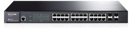 TP-LINK T2600G-28TS (SG3424) Pure Gigabit L2 Managed Switch, 24x 10/100/1000Mbps RJ45 ports, 4 combo