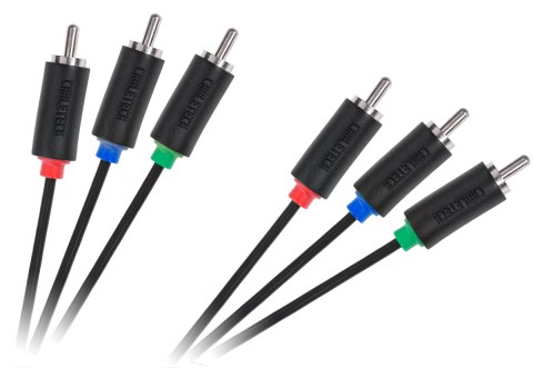 Kabel 3RCA-3RCA Component 1.8m Cabletech standard