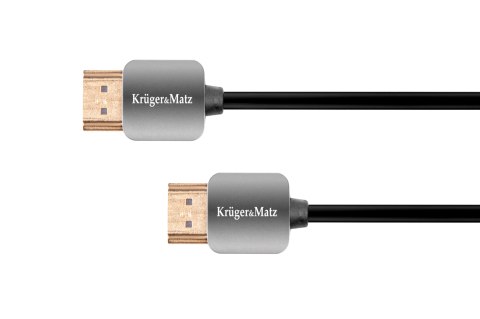 Kabel HDMI - HDMI wtyk-wtyk (A-A) 1.8m Kruger&Matz