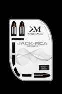 Kabel wtyk jack 3.5 - 2RCA stereo 3.0m Kruger&Matz