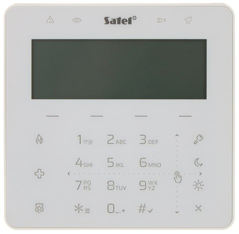 KLAWIATURA SENSORYCZNA DO CENTRALI ALARMOWEJ INT-KSG2R-W SATEL