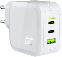 ŁADOWARKA SIECIOWA Green Cell POWERGAN 65W 2xUSB-C 1xUSB-A CHARGC08W