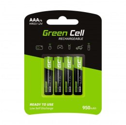 AKUMULATORKI Green Cell 4x AAA HR03 950mAh GR03