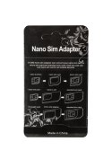 Adapter Nano SIM 3W1 czarny