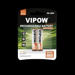 Akumulatorki VIPOW HR3 800 mAh Ni-MH 2szt/bl RTU