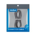 Kabel USB 3.0 - USB typu C REBEL 200 cm czarny