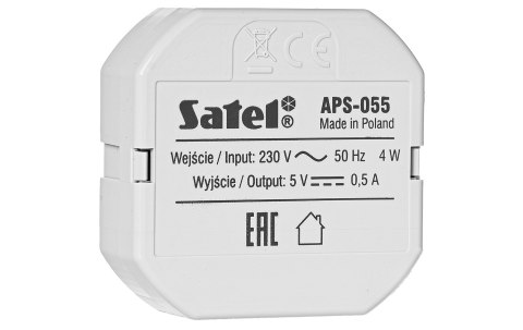 APS-055 - zasilacz dopuszkowy 0,5A/5V