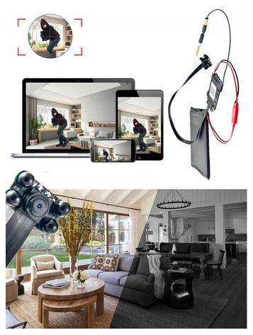 Mini kamera WIFI 1080P S06nb v4 4xIR black