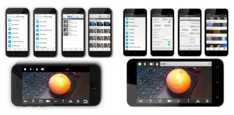 Mini kamera WIFI 1080P S06nb v4 4xIR black