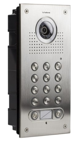 S562D - dwuabonentowa stacja bramowa z kamerą