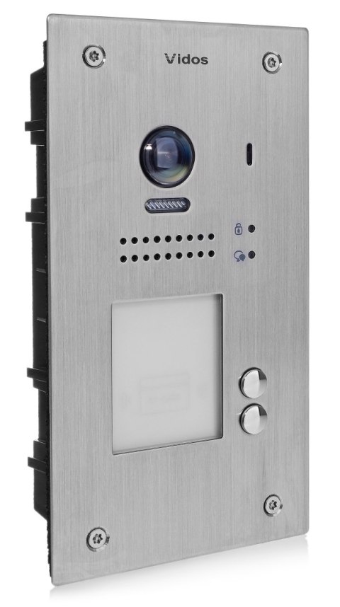 S1202A - dwuabonentowa stacja bramowa z czytnikiem RFID