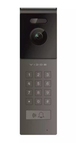 S12D - Jednoabonentowa stacja bramowa z kamerą i zamkiem szyfrowym