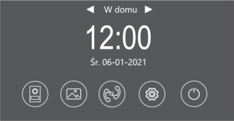 M10B-X - Monitor do wideodomofonu