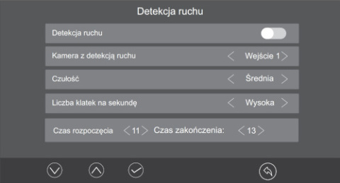 M11B-X - monitor do wideodomofonu