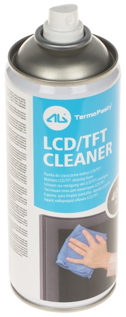 PREPARAT CZYSZCZĄCY DO MATRYC LCD LCD-CLEANER/400 SPRAY / PIANKA 400 ml AG TERMOPASTY