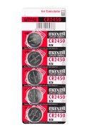 Bateria Maxell CR2450 5szt./bl