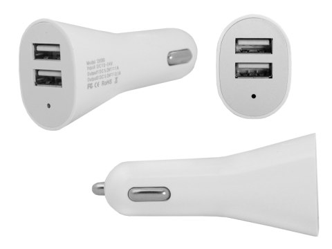 Ładowarka samochodowa dual USB 3,1A LXG253