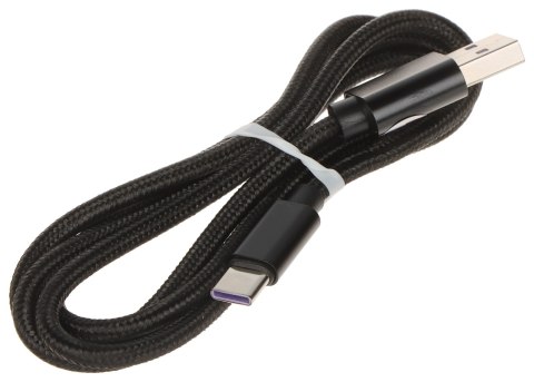 PRZEWÓD USB-W-C/USB-W-1M/NYL-B 1.0 m