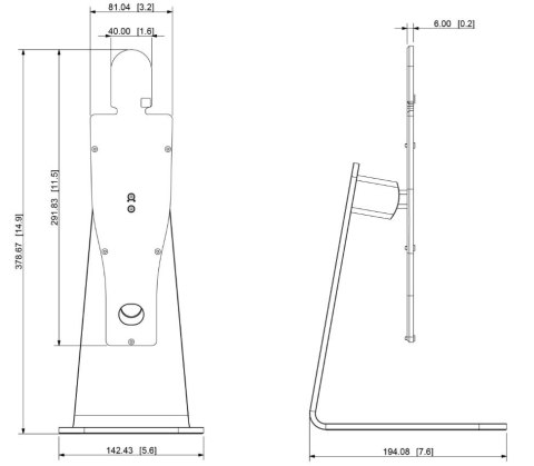 STOJAK BIURKOWY ASF072X-T1 DAHUA