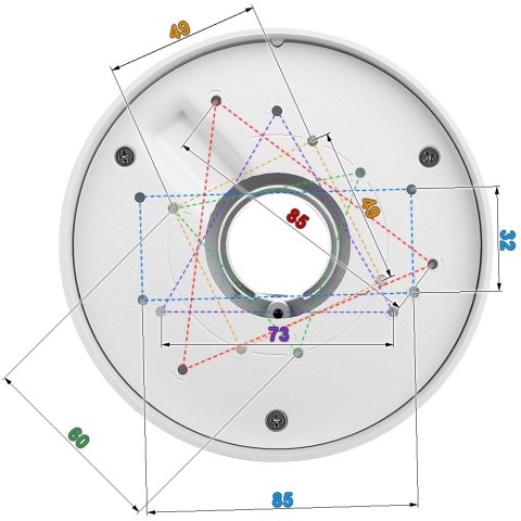 UCHWYT KAMERY PFA106 DAHUA