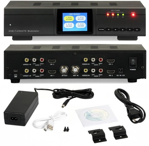 Modulator Signal WS-7990 HDMI - COFDM (DVB-T) - czterokanałowy