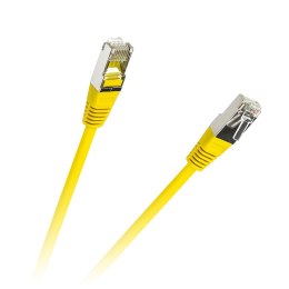 Patchcord S/FTP cat.6A 3m żółty