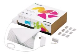 INTELIGENTNE PANELE LED Aurora Nanoleaf Light Panels Smarter Kit WI-FI (Zestaw 9 paneli)