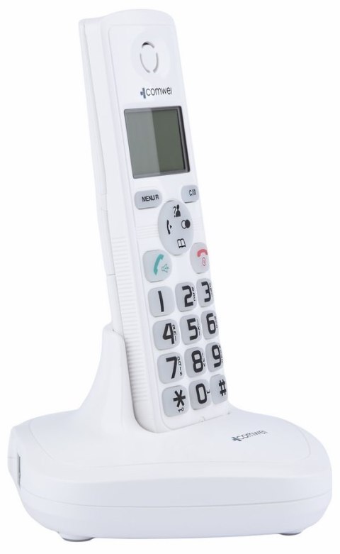 Słuchawka domofonu bezprzewodowego COMWEI U102W, Biała, Vidos