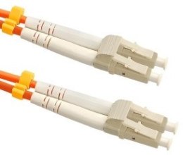 PATCHCORD ŚWIATŁOWODOWY MM 2M DUPLEX 50/125um OM2, LC/UPC-LC/UPC