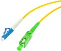 PATCHCORD ŚWIATŁOWODOWY SM SC/APC-LC/UPC SIMPLEX 3.0MM 0,5m