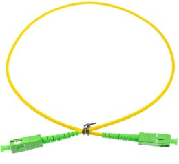 PATCHCORD ŚWIATŁOWODOWY SM 0,5M SIMPLEX 9/125, SC/APC-SC/APC G.657A1