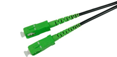 PATCHCORD ŚWIATŁOWODOWY SM 140M SIMPLEX 9/125 SC/APC-SC/APC zewn