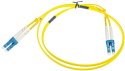 PATCHCORD ŚWIATŁOWODOWY SM 1M DUPLEX 9/125, LC/UPC-LC/UPC 2.0MM