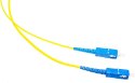 PATCHCORD ŚWIATŁOWODOWY SM SC/UPC-SC/APC SIMPLEX G.657.A1 0,5m