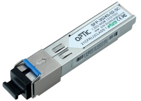 MODUŁ SFP WDM 1.25Gbps, SC SM, 10dB (3km) TX1310/RX1550