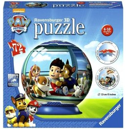 Ravensburger Puzzle 3D Kula: Psi Patrol 72 elementy 12186