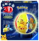 Ravensburger Puzzle 3D Świecąca Kula: Pokemon 72 elementy 11547