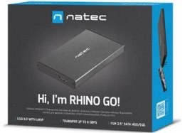 Zewnętrzna obudowa dysku Natec Rhino Go SATA 2.5cala USB 3.0 Czarny