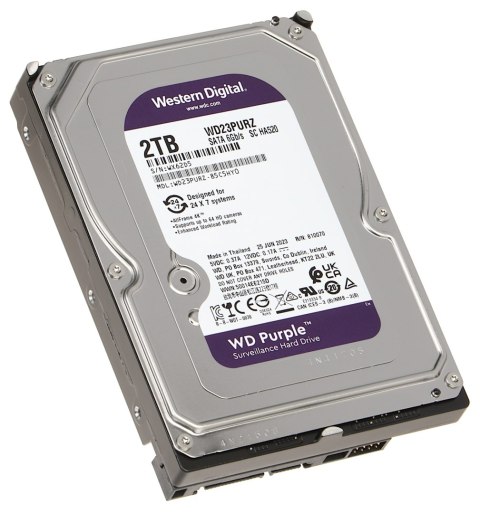 DYSK DO REJESTRATORA HDD-WD23PURZ 2TB 24/7 WESTERN DIGITAL