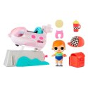 580218EUC L.O.L. Surprise Furniture Playset with Doll - Ride-On Plane & Sk8er Grrrl