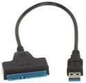 ADAPTER DO DYSKÓW USB-3.0/SATA 23 cm