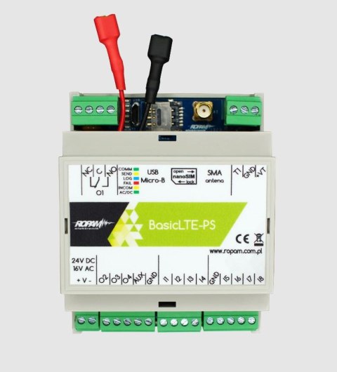 ROPAM MODUŁ POWIADOMIENIA BASICLTE-PS-D4M